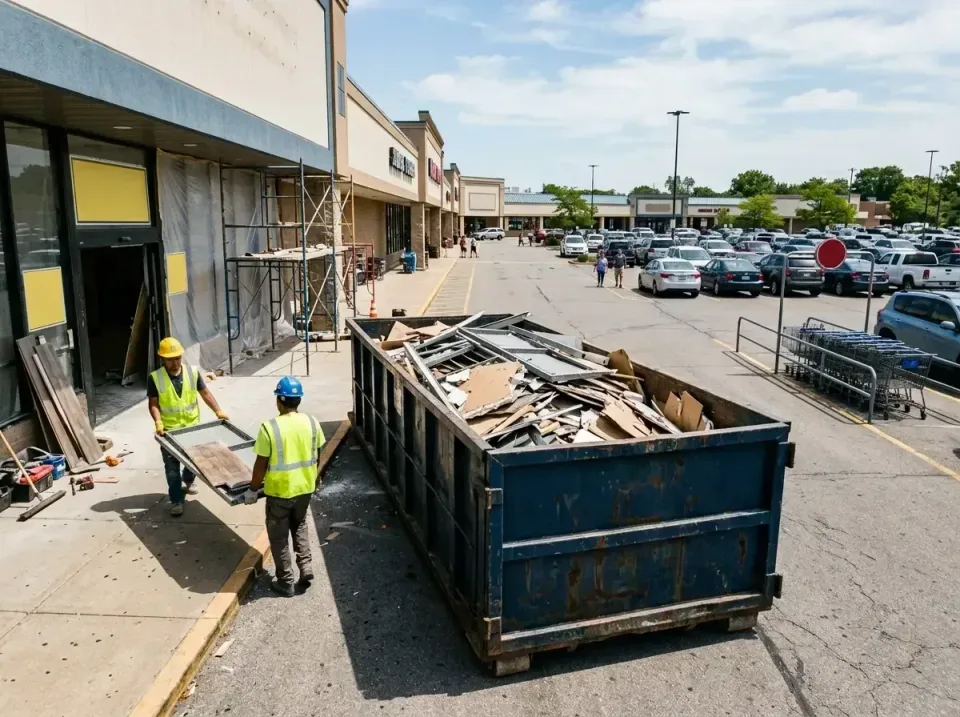 retail-store-renovation-debris-003 — frequently asked questions, Roll-off Dumpster Rentals in North Potomac, MD